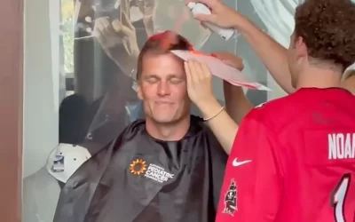 Tom Brady Dyes Hair Orange to Raise Funds for Pediatric Cancer, Cancer Choir With a Profane Name Performs for Pope Francis and More