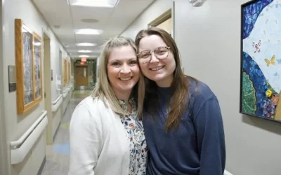 Pediatric cancer survivor becomes nurse, works with LVHN nurse who cared for her
